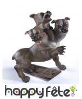 Figurine de Touffu le chien à 3 têtes de 18 cm, image 1