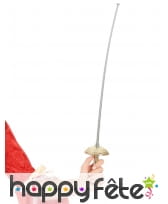 Fleuret de Zorro en plastique, 60cm, image 1