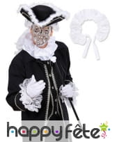 Fraise en satin blanc, image 1