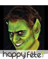 Fausses grandes oreilles vertes pointues