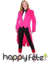 Frac gabardine rose pour femme