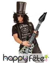 Fausse guitare squelette gonflable, image 1