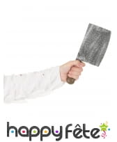 Faux hachoir de boucher en mousse 28cm, image 2