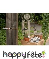 Flèche indienne directionnelle à suspendre de 47cm, image 1