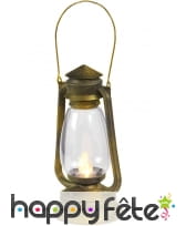 Fausse lampe à huile lumineuse de 25cm
