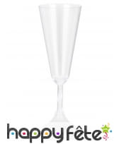 Flûte lumineuse en plastique transparent