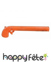 Faux long revolver orange