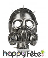 Faux masque à gaz de style Steampunk pour adulte, image 1