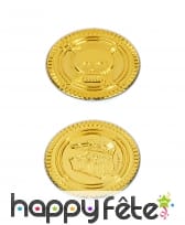 Fausse monnaie de pirate, 144 pièces dorées, image 1