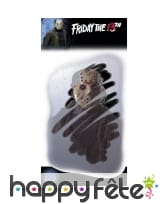 Faux miroir embué reflet de Jason vendredi 13