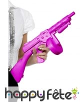 Fausse mitraillette rose sulfateuse