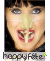 Faux nez de sorcière avec élastique, image 2