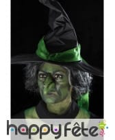 Faux nez vert de sorcière en latex, image 5