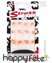 Faux ongles avec strass, image 2