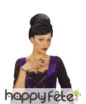 Faux ongles noirs avec adhésifs, image 1