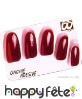 Faux ongles rouges