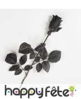 Fausse rose noire de 35cm, image 1