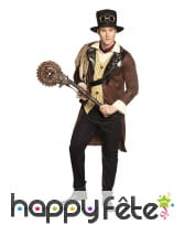 Fausse scie circulaire Steampunk avec sang de 80cm