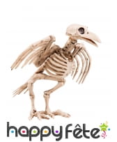 Faux squelette de corbeau 19.5cm, image 1