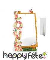 Faux tableau en carton plat inscription Love