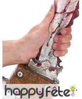 Fausse tronçonneuse tâchée de sang, 53cm, image 1