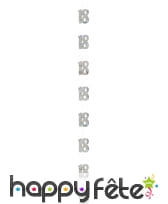 Guirlande âge à suspendre, pailletées, image 1