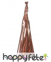 Guirlande à tassels roses effet métalisé de 250 cm, image 1