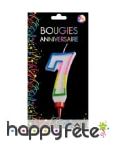 Grande bougie chiffre pour anniversaire, image 8