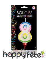 Grande bougie chiffre pour anniversaire, image 9