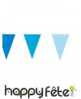 Guirlande bleue de petits fanions, 2m, image 1