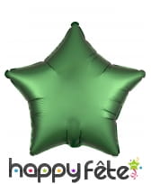 Grand ballon étoile en alu couleur unie de 43 cm, image 4