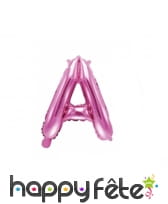 Grand ballon lettre Fuchsia, image 1