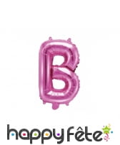 Grand ballon lettre Fuchsia, image 2