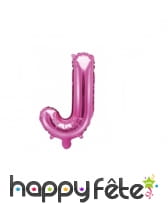 Grand ballon lettre Fuchsia, image 10