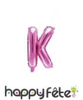 Grand ballon lettre Fuchsia, image 11