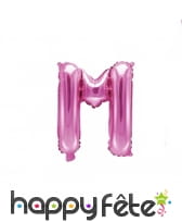 Grand ballon lettre Fuchsia, image 13