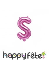 Grand ballon lettre Fuchsia, image 19