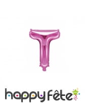 Grand ballon lettre Fuchsia, image 20