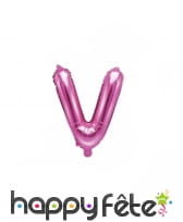 Grand ballon lettre Fuchsia, image 22