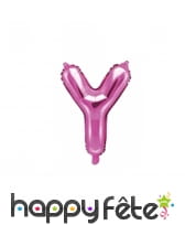 Grand ballon lettre Fuchsia, image 25