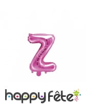 Grand ballon lettre Fuchsia, image 26