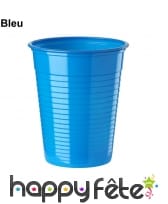 Gobelets colorés en plastique de 20cl, image 2
