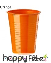 Gobelets colorés en plastique de 20cl, image 5