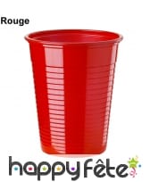 Gobelets colorés en plastique de 20cl, image 6