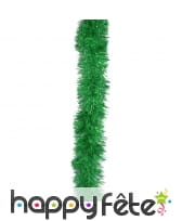 Guirlande chenille verte de 2m