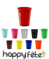 Gobelets de 20cl en plastique