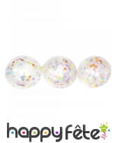 Guirlande de ballons confettis, 290cm