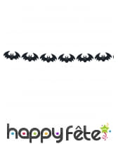Guirlande de Chauve-souris noires en feutrine