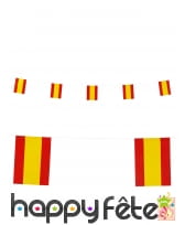 Guirlande de drapeau Espagnols, 6m