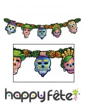 Guirlande Dia de los muertos de 122cm, image 1